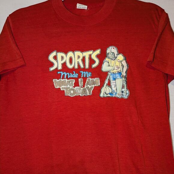 70s Sports Made Me What I AM Today Roach t shirt - Picture 3 of 8